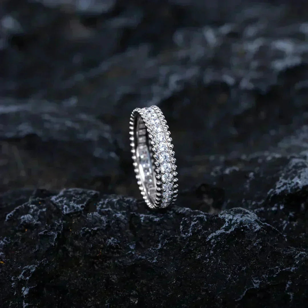 [Renovia Jewelry]PERLEE DIAMOND SILVER RING