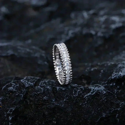 [Renovia Jewelry]PERLEE DIAMOND SILVER RING