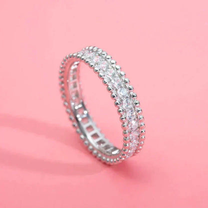 [Renovia Jewelry]PERLEE DIAMOND SILVER RING
