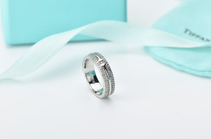 [Renovia Jewelry]T WIRE DIAMOND RING