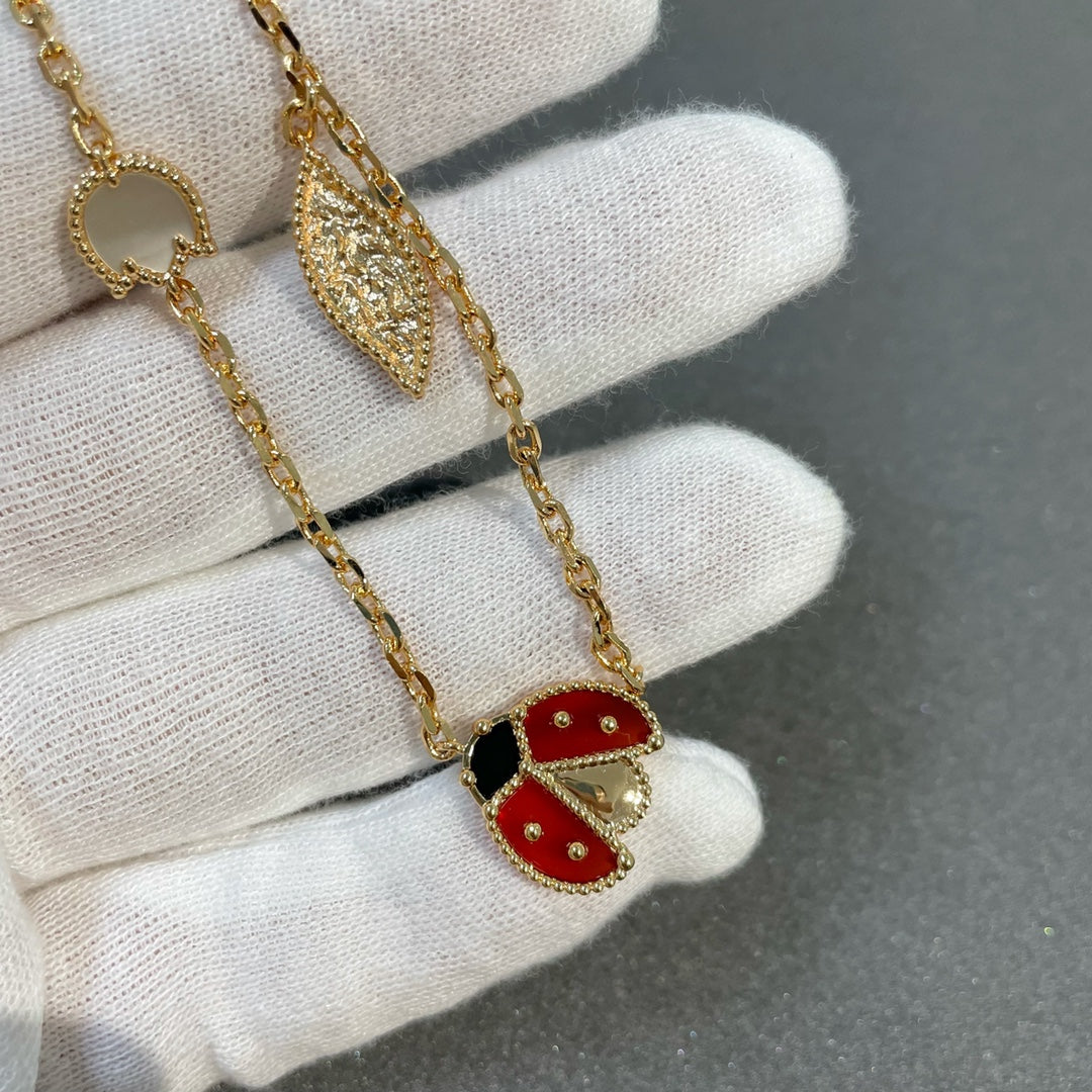 [Renovia Jewelry]LUCKY SPRING 15 MOTIFS GOLD NECKLACE