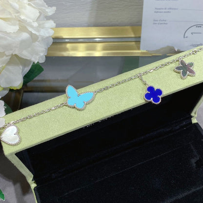 [Renovia Jewelry]LUCKY SPRING SILVER BRACELET 4 MOTIF