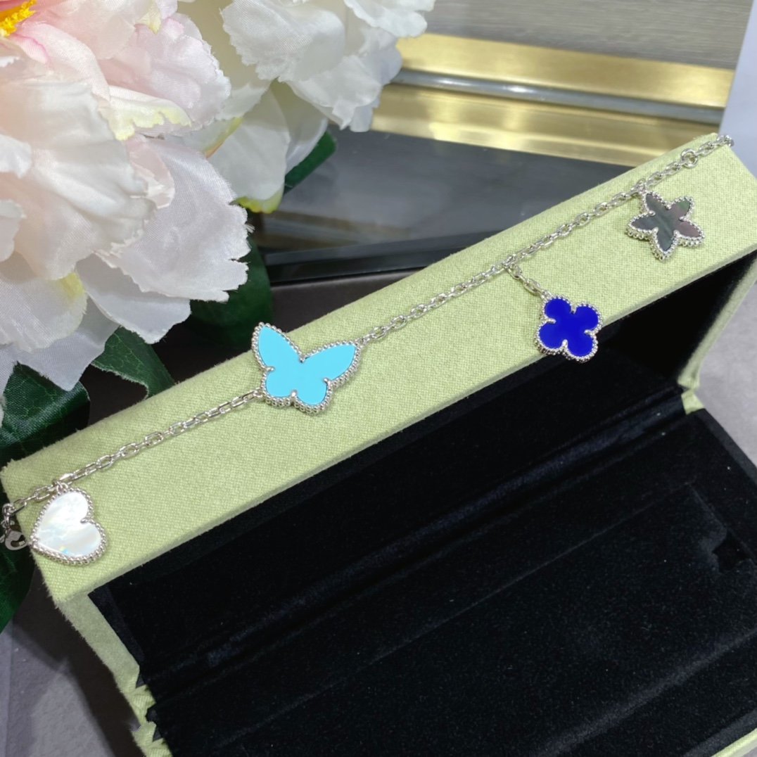 [Renovia Jewelry]LUCKY SPRING SILVER BRACELET 4 MOTIF