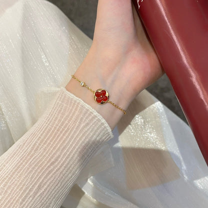 [Renovia Jewelry]SUN PEDANT CARNELIAN BRACELET