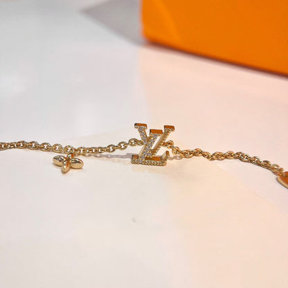 [Renovia Jewelry]LOGO STAR MOTIF GOLD BRACELET
