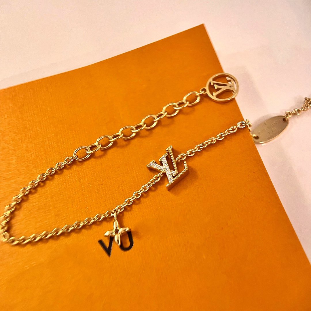 [Renovia Jewelry]LOGO STAR MOTIF GOLD BRACELET