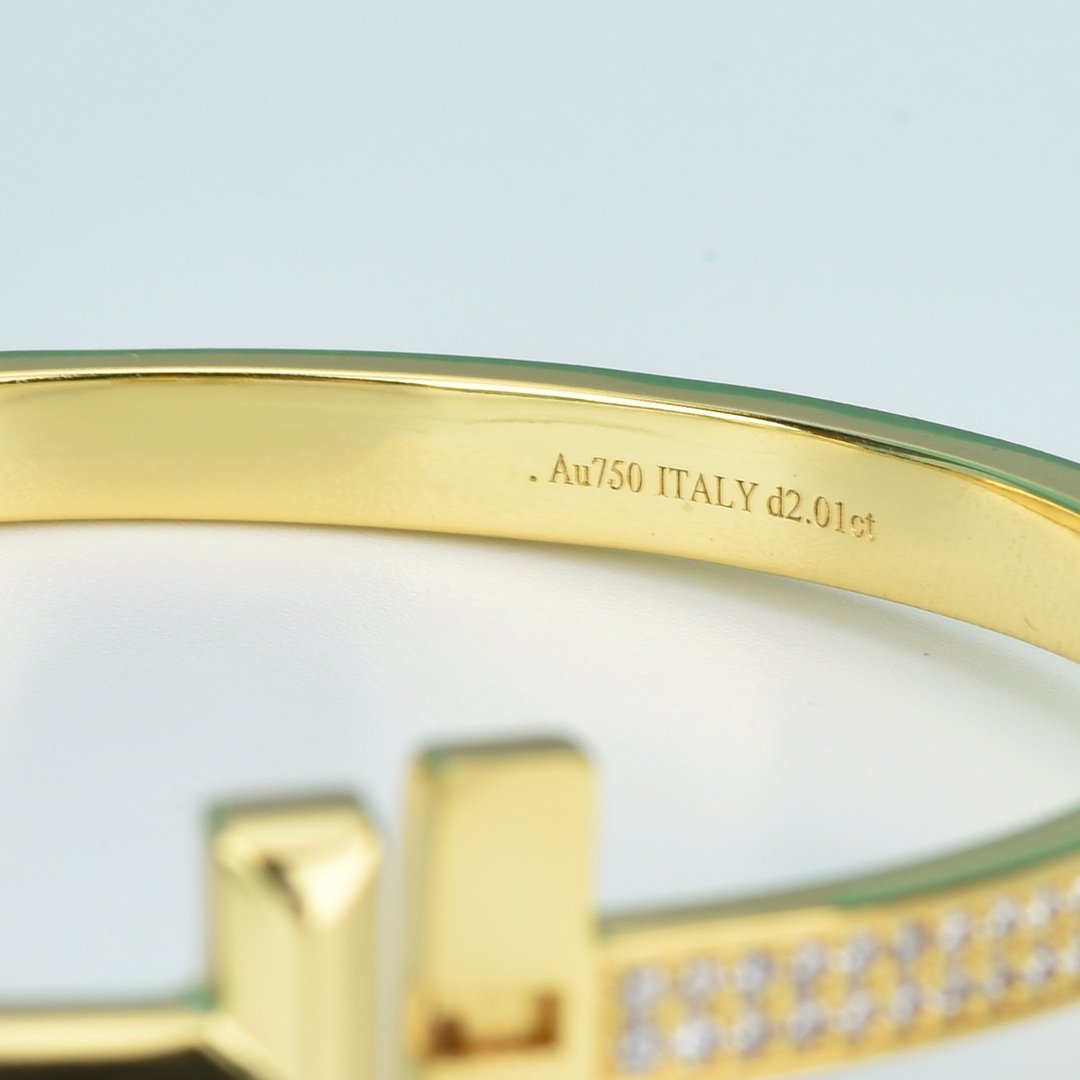 [Renovia Jewelry]WIDE DIAMONDS HINGED BANGLE