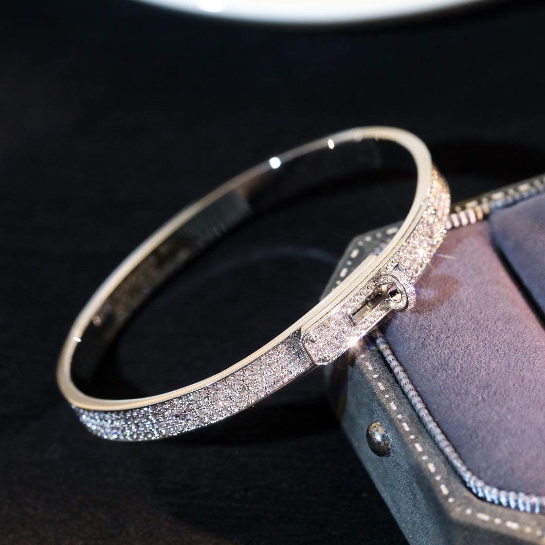 [Renovia Jewelry]KELLY BRACELET DIAMOND PAVED
