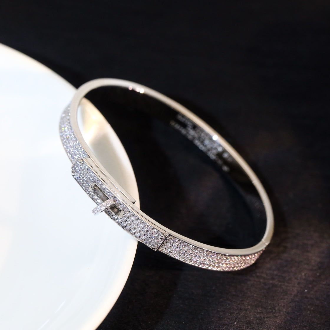 [Renovia Jewelry]KELLY BRACELET DIAMOND PAVED