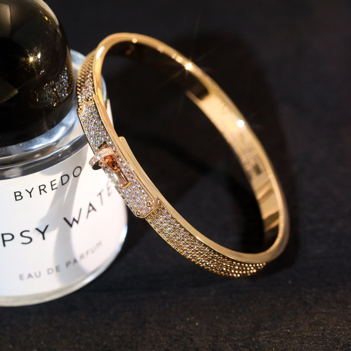 [Renovia Jewelry]KELLY BRACELET DIAMOND PAVED