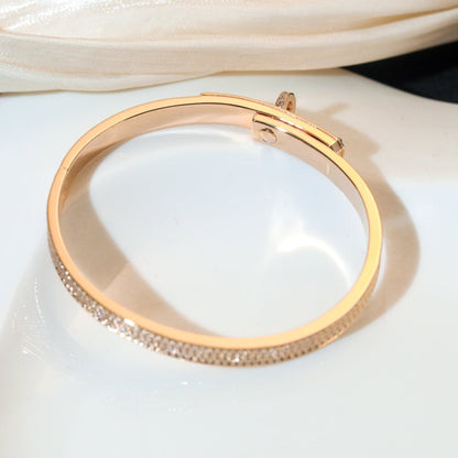 [Renovia Jewelry]KELLY BRACELET DIAMOND PAVED
