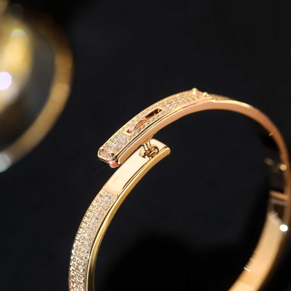 [Renovia Jewelry]KELLY BRACELET DIAMOND PAVED