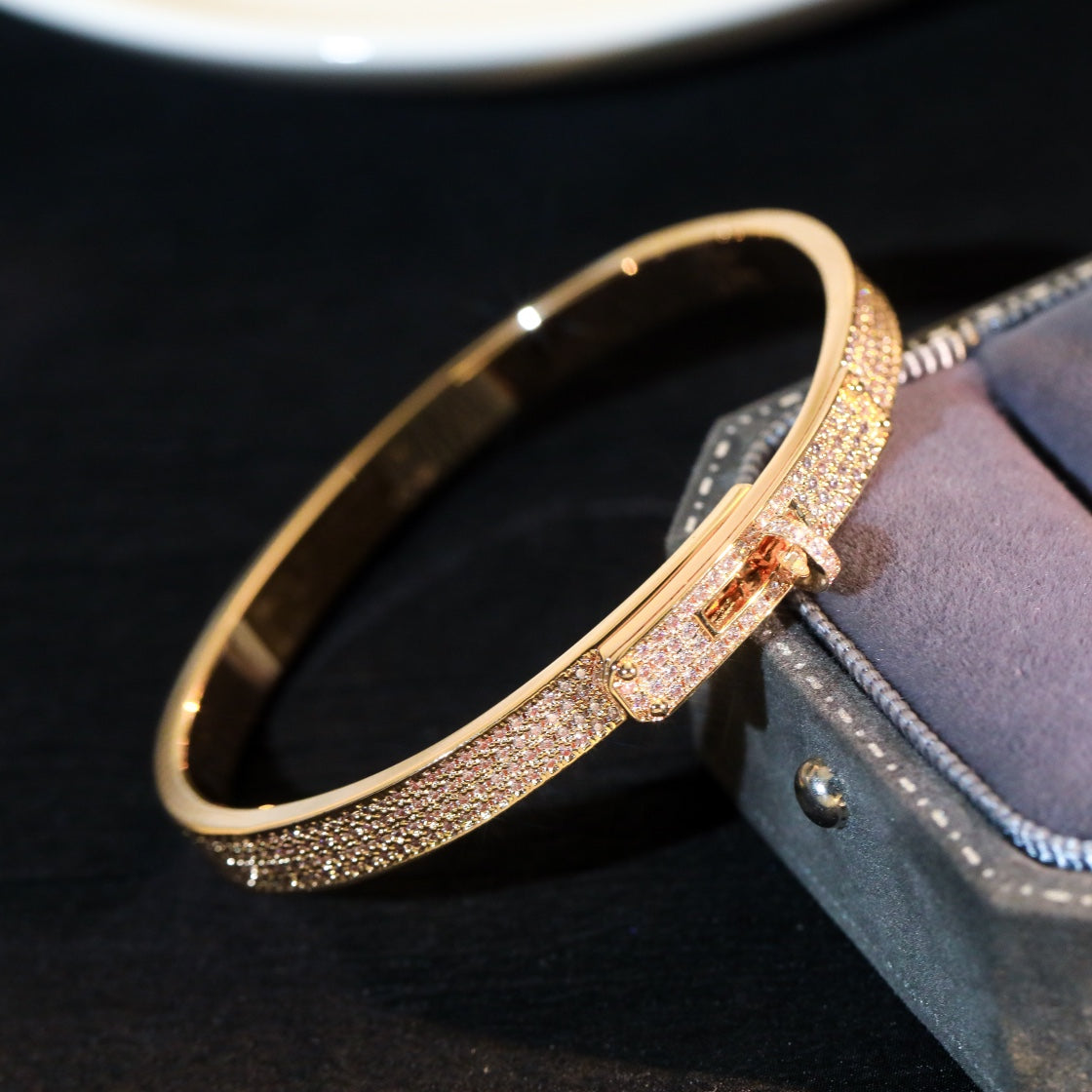 [Renovia Jewelry]KELLY BRACELET DIAMOND PAVED