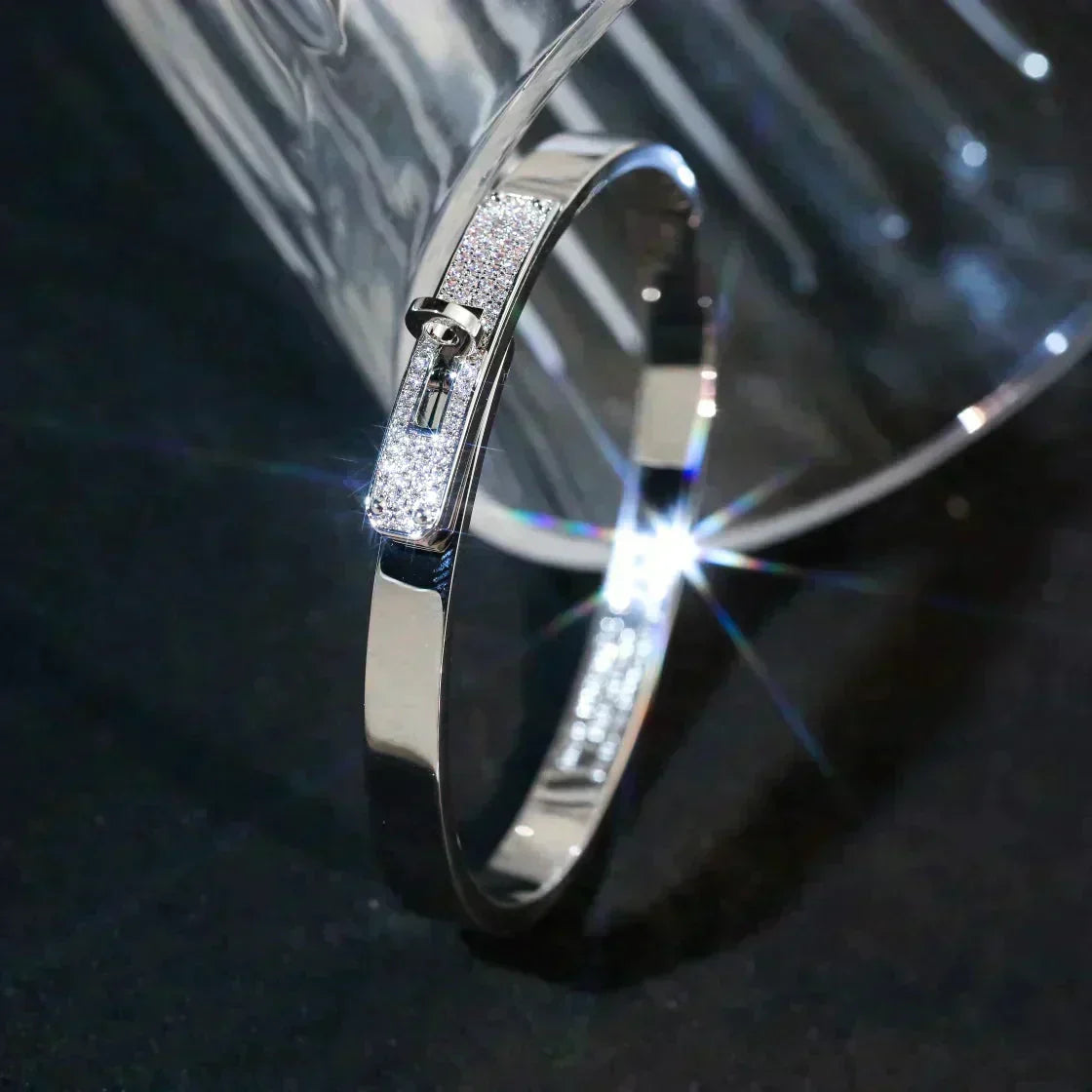 [Renovia Jewelry]KELLY SILVER DIAMOND BRACELET