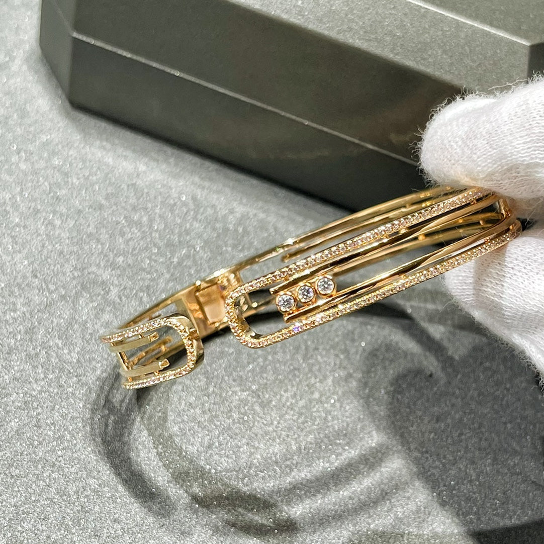 [Renovia Jewelry]MOVE 10TH PAVED DIAMOND BRACELET