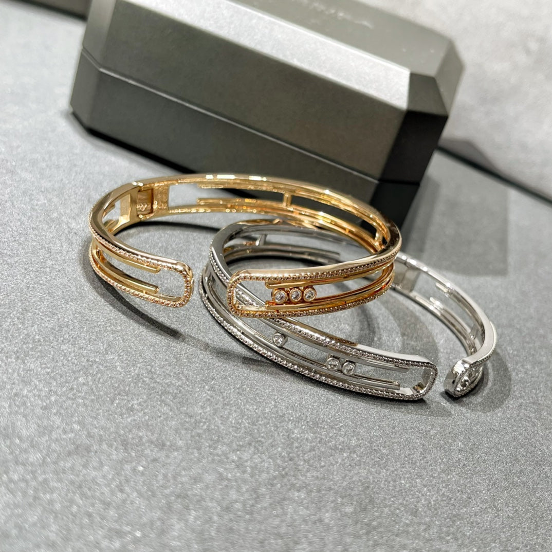 [Renovia Jewelry]MOVE 10TH PAVED DIAMOND BRACELET