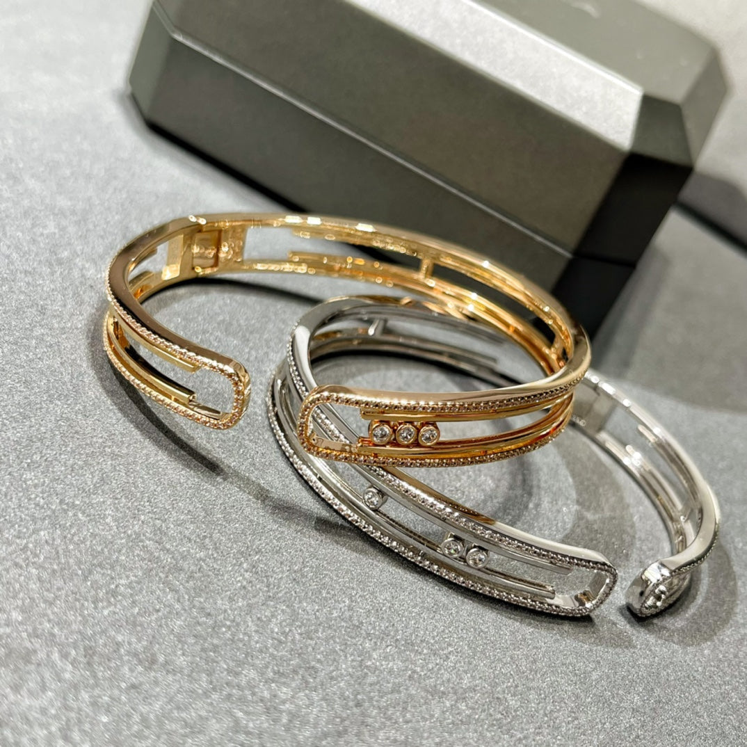 [Renovia Jewelry]MOVE 10TH PAVED DIAMOND BRACELET