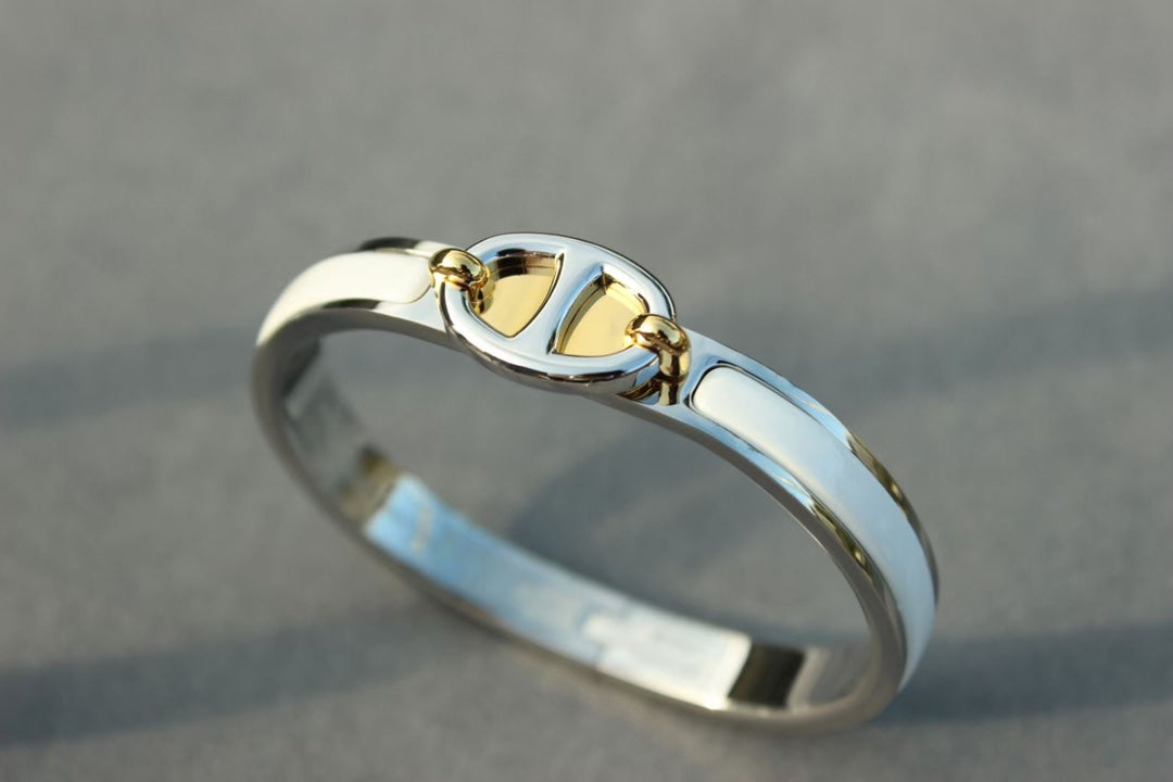 [Renovia Jewelry]CLIC CHAINE SILVER BRACELET
