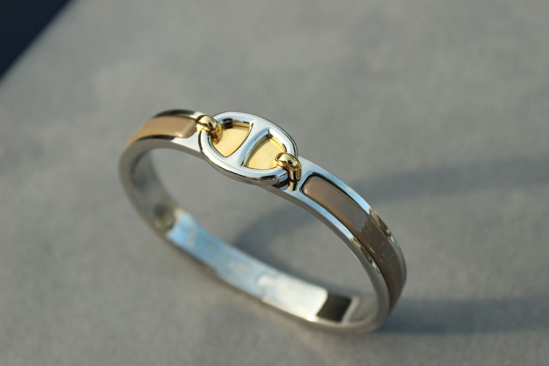 [Renovia Jewelry]CLIC CHAINE SILVER BRACELET