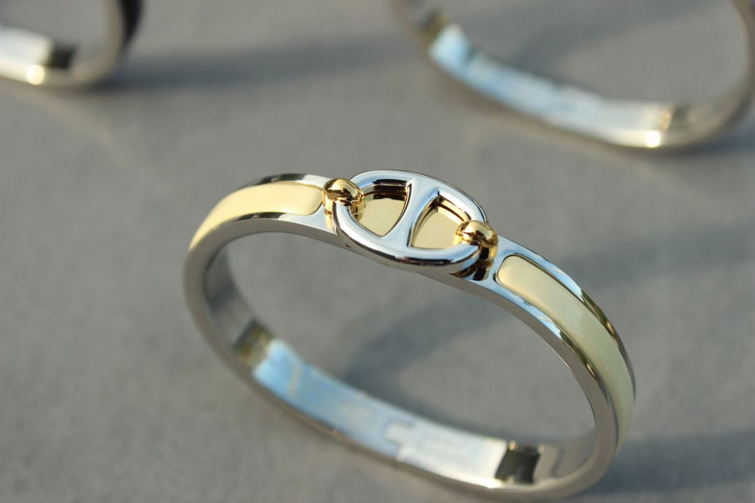 [Renovia Jewelry]CLIC CHAINE SILVER BRACELET
