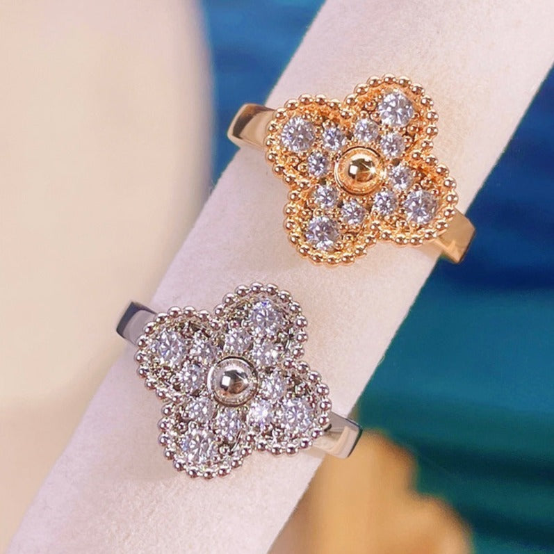 [Renovia Jewelry]CLOVER DIAMOND RING