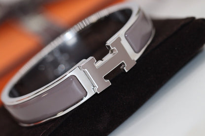 [Renovia Jewelry]H BRACELET 12MM BROWN