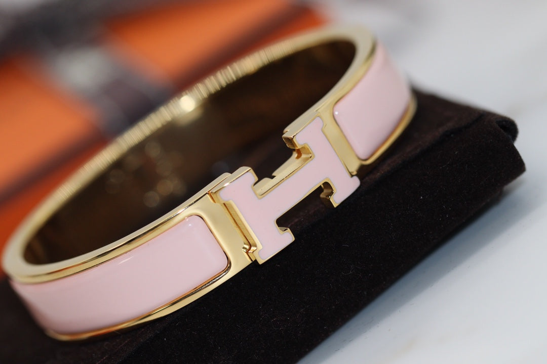 [Renovia Jewelry]H BRACELET 12MM PINK
