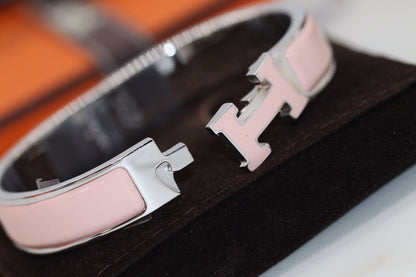 [Renovia Jewelry]H BRACELET 12MM PINK