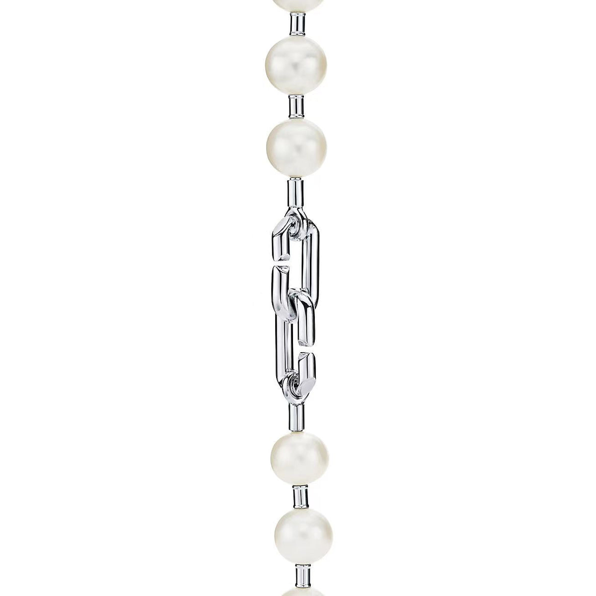 [Renovia Jewelry]HARDWEAR PEARL WRAP NECKLACE
