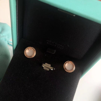 [Renovia Jewelry]PEARL CIRCLE EARRINGS MOTHER