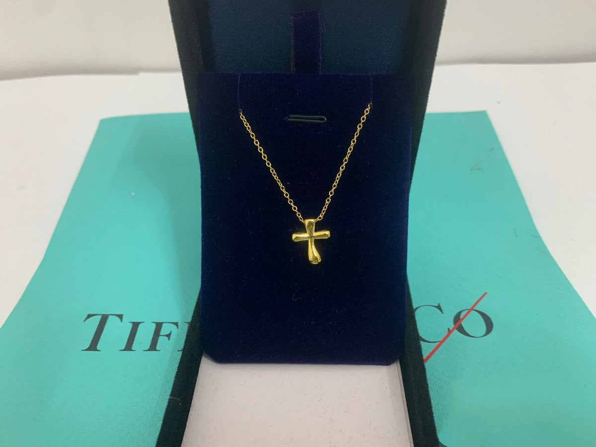 [Renovia Jewelry]CROSS PENDANT MINI BARE CROSS NECKLACE