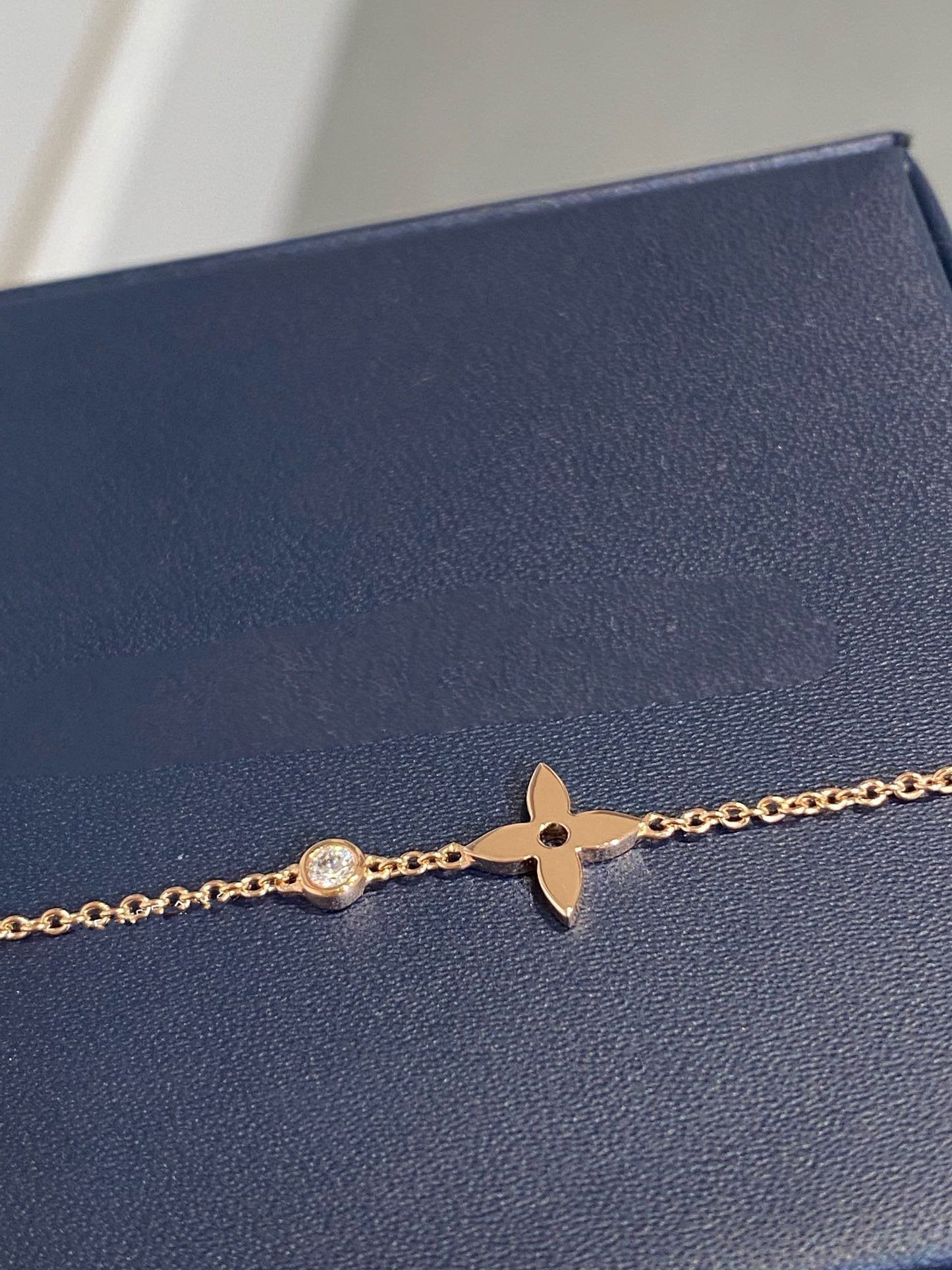 [Renovia Jewelry]STAR DIAMOND PINK GOLD BRACELET