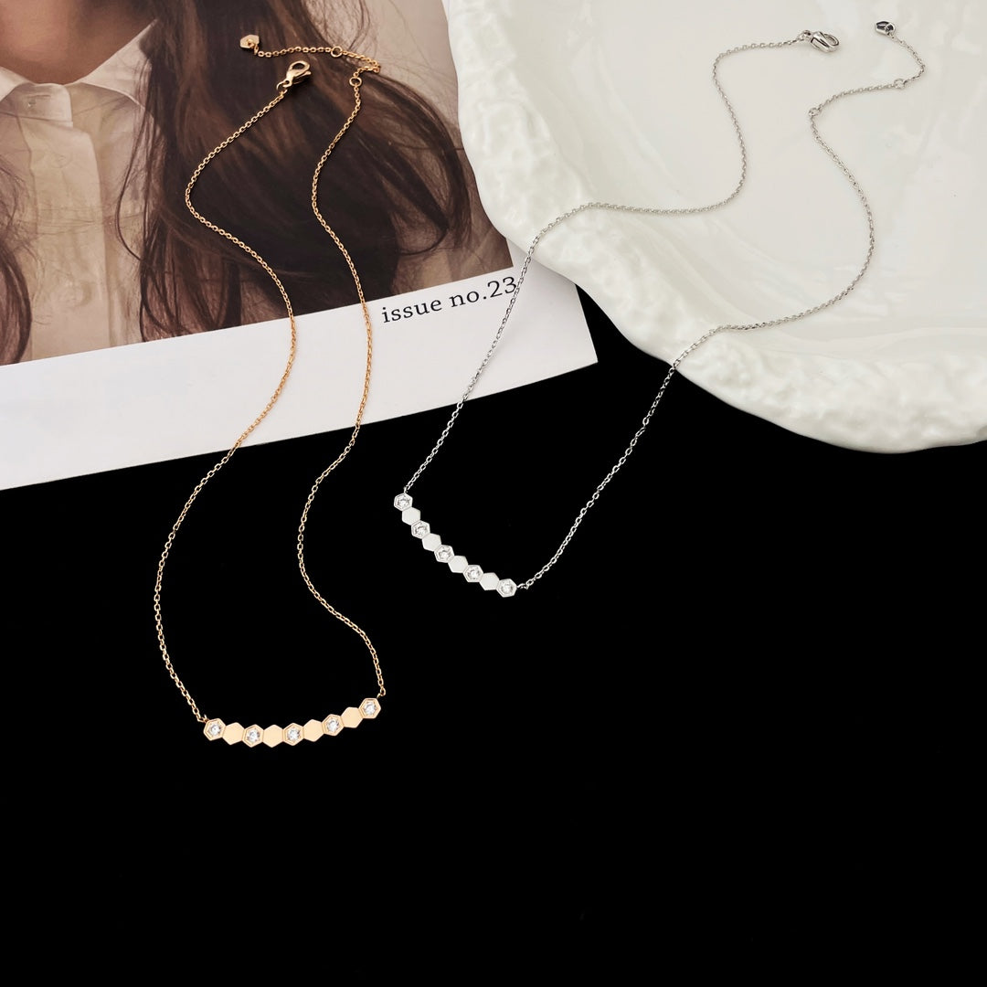 [Renovia Jewelry]BEE MY LOVE DIAMOND NECKLACE