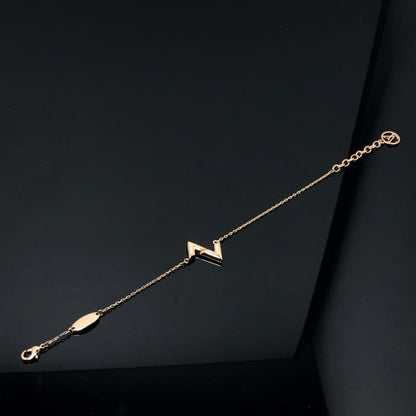 [Renovia Jewelry]VOLT LV LOGO BRACELET
