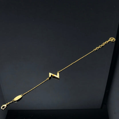 [Renovia Jewelry]VOLT LV LOGO BRACELET