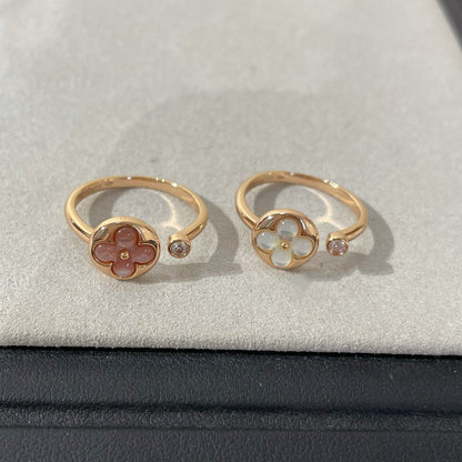 [Renovia Jewelry]SUN 1 DIAMOND PINK MOP RING