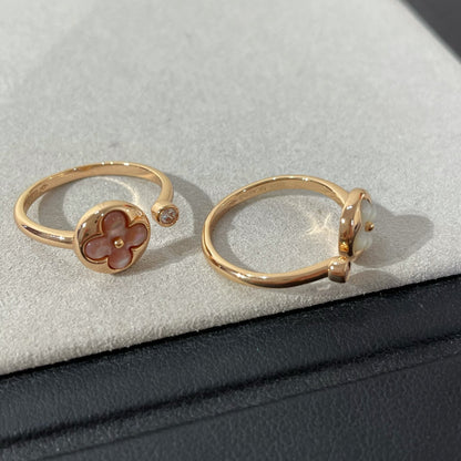 [Renovia Jewelry]SUN 1 DIAMOND PINK MOP RING