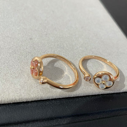 [Renovia Jewelry]SUN 1 DIAMOND PINK MOP RING