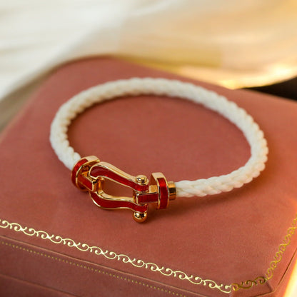[Renovia Jewelry]FORCE 10 WHITE TEXTILE DIAMOND PAVED