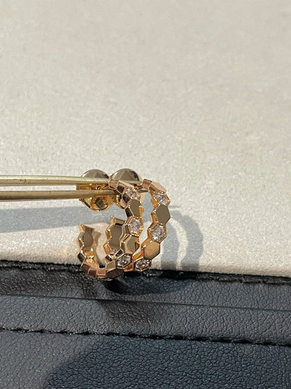 [Renovia Jewelry]Hollow Design Four-Leaf Clover Flower Shape Ring