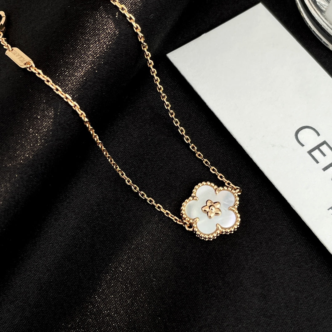 [Renovia Jewelry]LUCKY SPRING ROSE GOLD MOP BRACELET