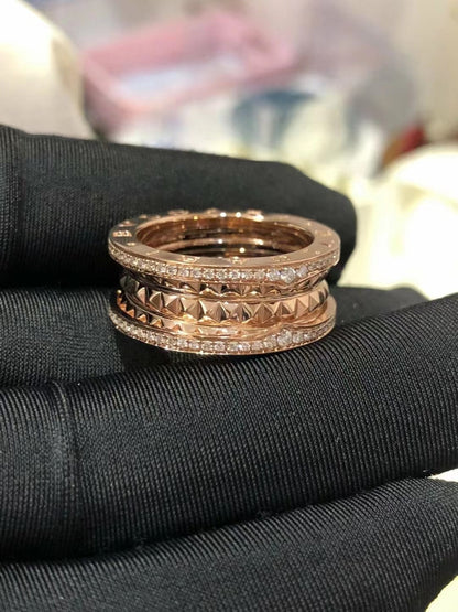 [Renovia Jewelry]ZERO 1 ROCK DIAMOND PINK GOLD