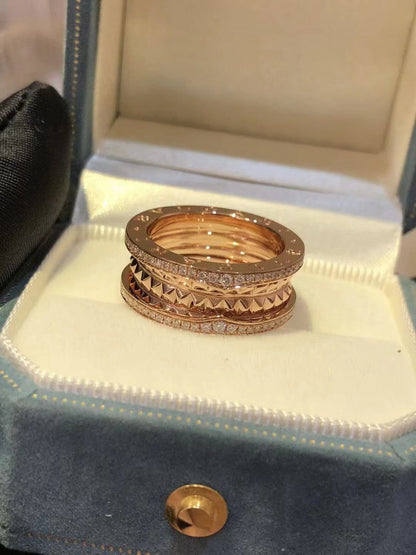 [Renovia Jewelry]ZERO 1 ROCK DIAMOND PINK GOLD