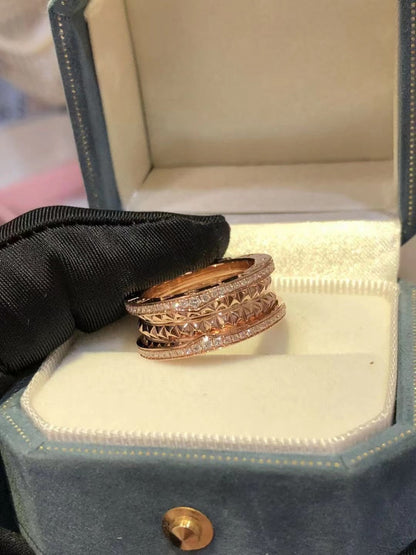 [Renovia Jewelry]ZERO 1 ROCK DIAMOND PINK GOLD