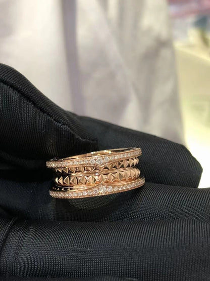 [Renovia Jewelry]ZERO 1 ROCK DIAMOND PINK GOLD