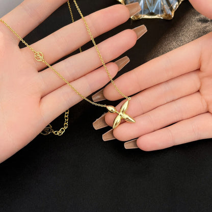 [Renovia Jewelry]LOUISETTE GOLD NECKLACE
