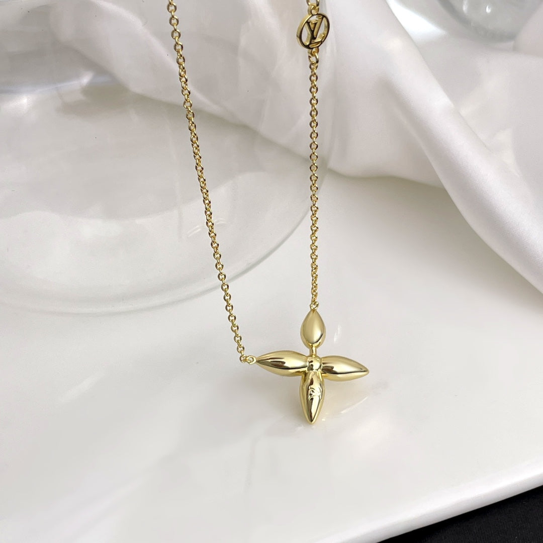 [Renovia Jewelry]LOUISETTE GOLD NECKLACE