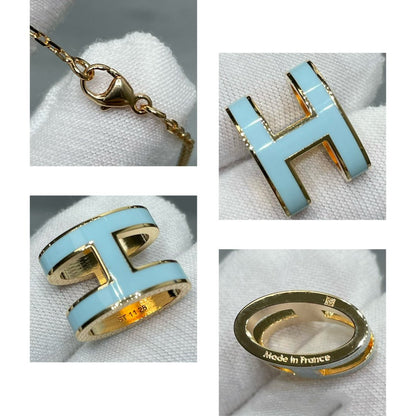 [Renovia Jewelry]POP H SKY BLUE NECKLACE