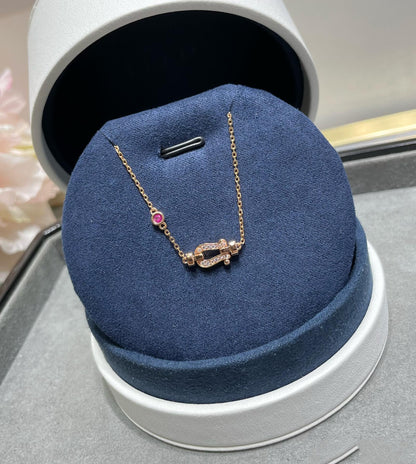 [Renovia Jewelry]FORCE 10 DIAMOND CHAIN LINK PINK GOLD BRACELET