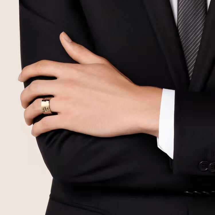 [Renovia Jewelry]LOVE 11MM LARGE RING